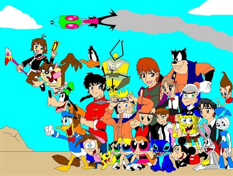 Cartoon Crossovers Cartoon Movies Cartoon Characters