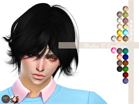 Sims 4 Ccs The Best Takki Hair For Males And Females In 23 Colors