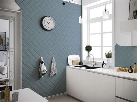 Villeroy & boch schon ab 15,99€. Wandfliese Metro Blau-Grau 10x20cm in 2020 | Metro fliesen ...