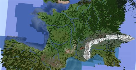 Small European Map By Webmans5 Minecraft Map