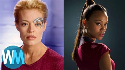 Top 10 Best Female Star Trek Characters Youtube