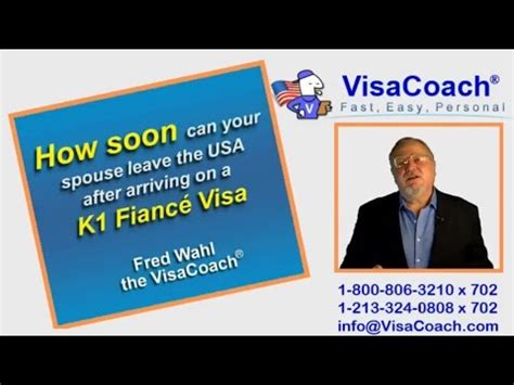 It does not give them permission to live in the country indefinitely. Fiance Visa Process: How soon can spouse leave USA? k146 ...