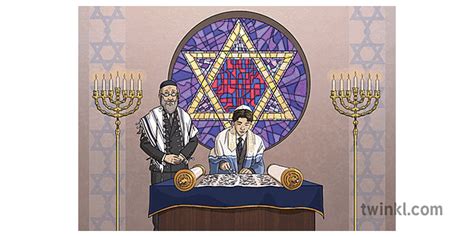 Judaizm Obraz Hotspot Ydowska Bar Micwa Synagoga Kult Tory Religia Mi Dzy