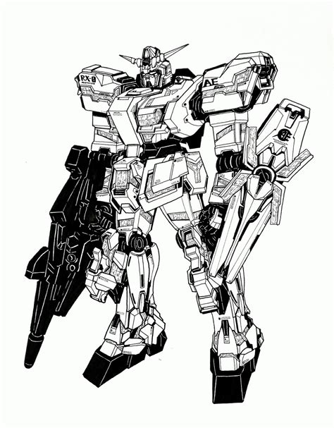 Rx 0 Unicorn Gundam By Mikezzzzz On Deviantart