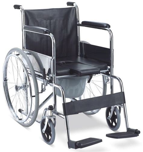 Description this stainless steel commode chair with wheels is ideal for indoor use. 3-in-1 Folding Mobile Shower Commode Wheelchair With ...