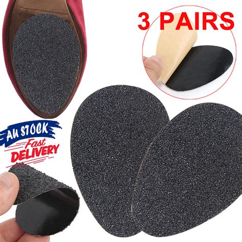 3 Pair Care Sole Self Adhesive High Heels Non Slip Shoe Pads Soles