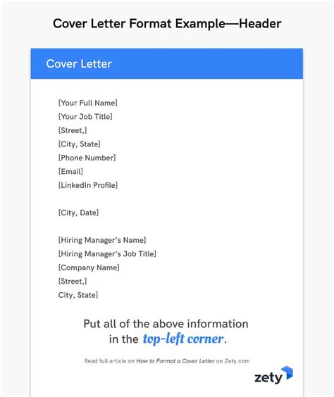 How To Format A Cover Letter Layout Examples For 2022