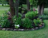 Images of Front Yard Landscaping Under Trees