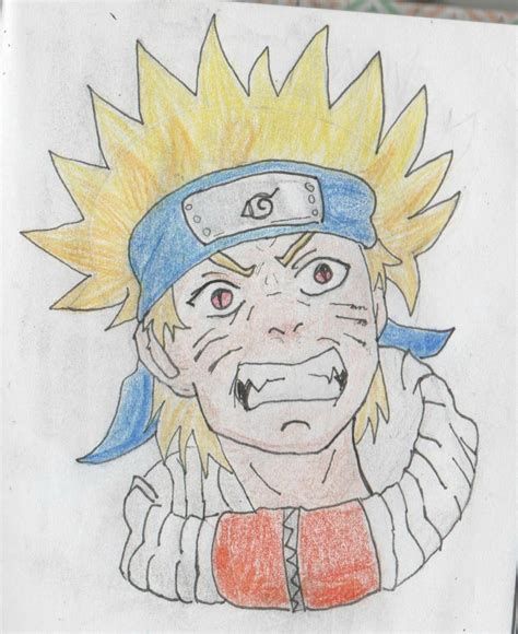 Naruto Angry Face By Zoelinlove On Deviantart