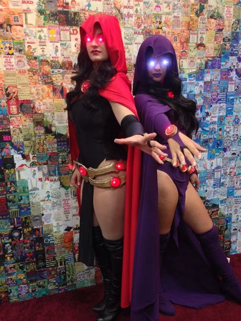 Raven And Red Raven Cosplay Dc Comics Cosplay Comic Con