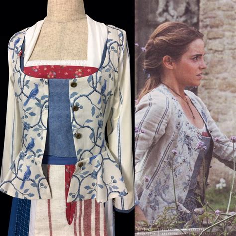 P121 COSPLAY beauty and beast jacket princess belle ...