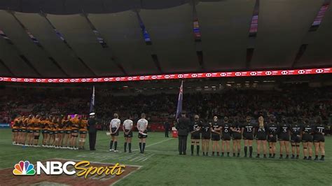 HSBC World Rugby Sevens New Zealand Beats Australia In Final NBC