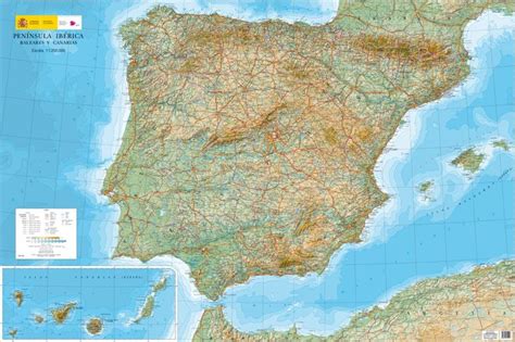Visor Del Mapa Topográfico De España Mapa Topografico Topografico Mapas