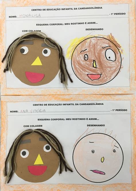 Projeto Identidade Meu Álbum De Identidade Para EducaÇÃo Infantil Com D Kindergarten