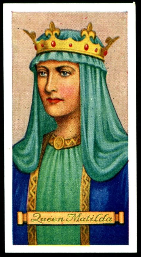Queen Mathilde De Boulogne De Beaumont Medieval History Queen