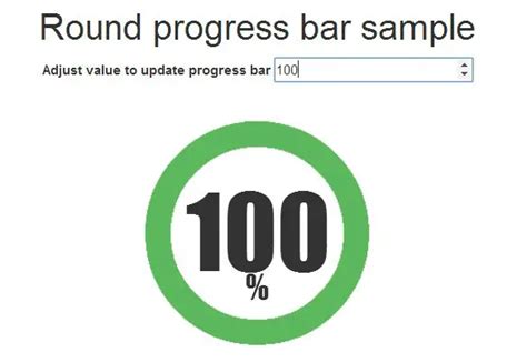 Creating A Round Progress Bar Using Angularjs And Canvas Angular Script