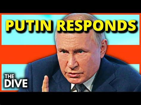 Putin Responds To Ukrainian Terror Attack