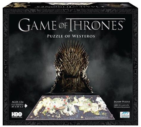 Printable in an array of sizes. Game of Thrones - 3D Puzzle of Westeros | Toy | at Mighty ...