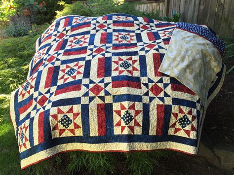 My 4th Project This Quilt Of Valor Pattern Is Allegiance By Fons And