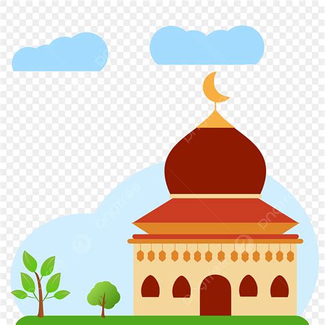 Cloud Cartoon Clipart Png Images Cartoon Image Of A Mosque And Cloud
