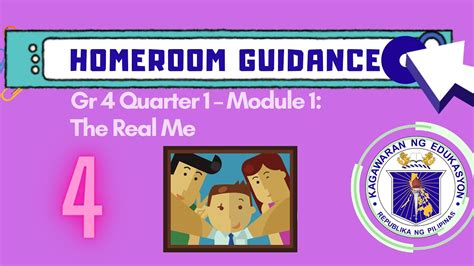 Homeroom Guidance Grade 4 Quarter 1 Module 1 Youtube