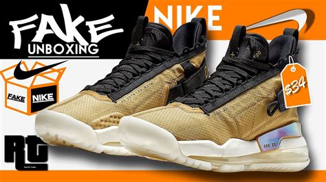 Fake Nike Real Vs Fake Unboxing 1 Jordan Proto Max 720 Youtube