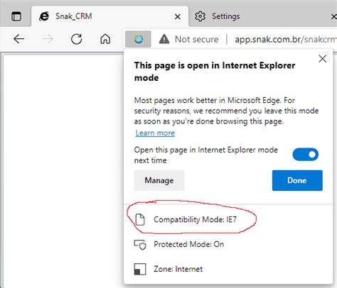 How To Change Ie Compatibility Mode From Ie7 To Ie11 In Microsoft Edge