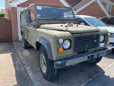Ex Military Land Rover Defender 110 Soft Top In Glenfield