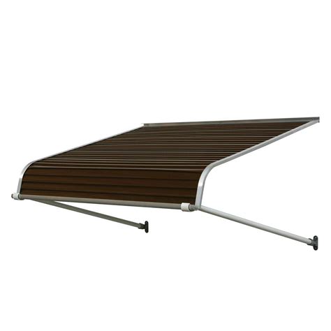 Nuimage Awnings 5 Ft 1100 Series Door Canopy Aluminum Awning 12 In H
