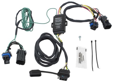 Ideal to make trailer towing safer and easiermade from the. Plug-N-Tow (R) Vehicle Wiring Harness with 4 Pole Trailer Connector Hopkins Custom Fit Vehicle ...