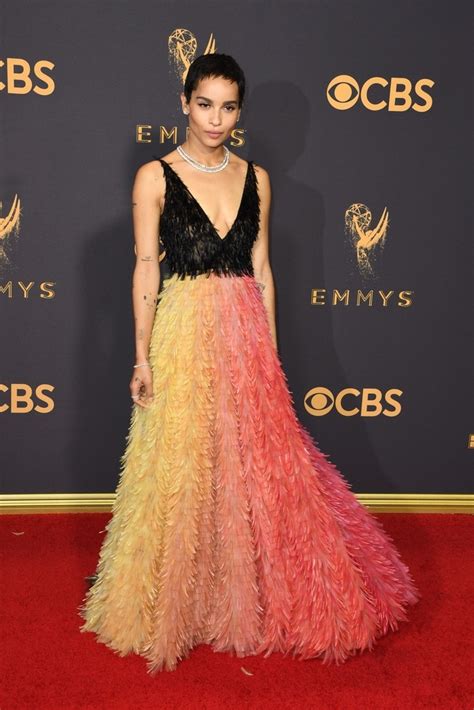 Zoe Kravitz Emmy Awards September 17 2017 Star Style