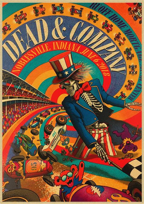 The Grateful Dead Vintageretro Posters Wall Art Wall Decor Etsy