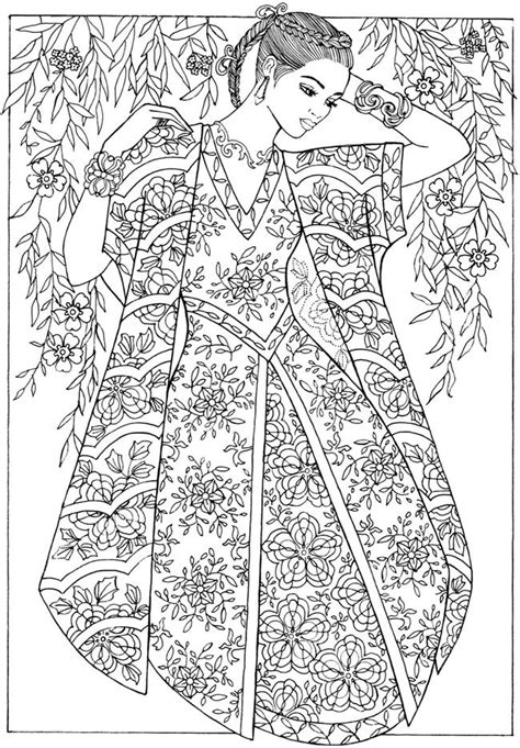 44 New Pics Adult Coloring Pages Of Fashion Nicoles Free Coloring