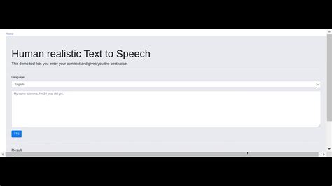 Text To Speech Demo Youtube