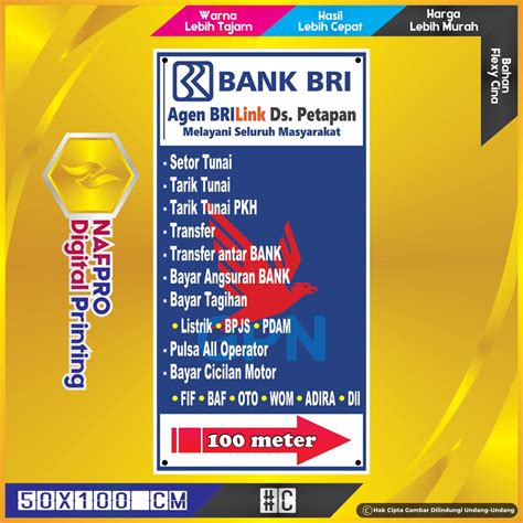Terjemahan dari aku adalah agen di bahasa inggris. Kumpulan Spanduk Brilink Bri Keren Terbaru - desain ...