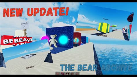 New Update Roblox The Bear Archive YouTube