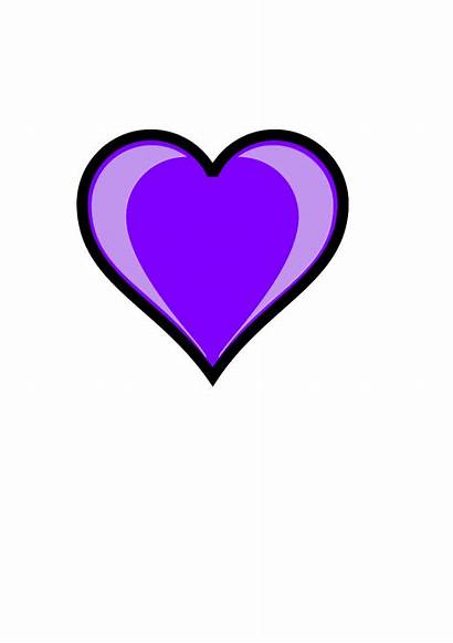 Purple Hearts Clipart Heart Clip Clipartpanda Svg