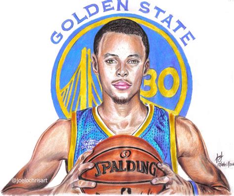 Don't forget to draw basketball lines and add some details to the shirt. Drawing Stephen Curry MVP 2015 and 2016 | NBA Basketball ...
