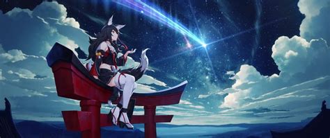 Wallpaper Engine Theme Anime Minato Aqua Vtuber 60fps