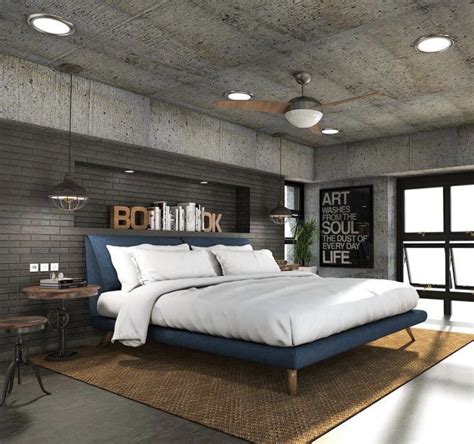 20 Modern Industrial Bedroom Furniture Decoomo