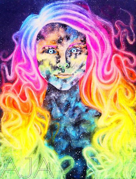 Galaxy Girl By Ajaakaartist On Deviantart
