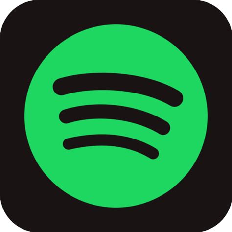 Spotify Icon Head Above Music