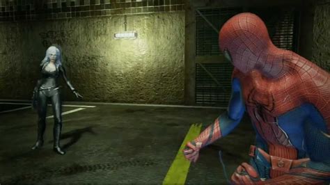 The Amazing Spider Man Gameplay Black Cat Napada Na Bank Grampl