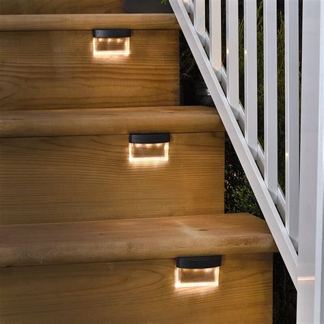 Sterno Home Low Voltage Square Led Stair Light And Reviews Wayfairca