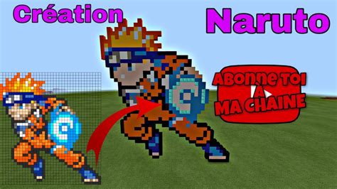 Minecraft Tutorial Como Construir A Naruto Uzumaki Pixel Art Youtube Images