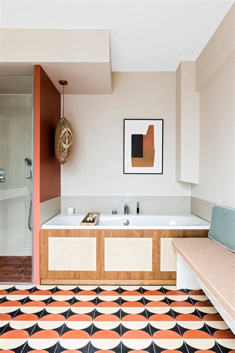 Inspiring Bathrooms With Geometric Tiles The Nordroom