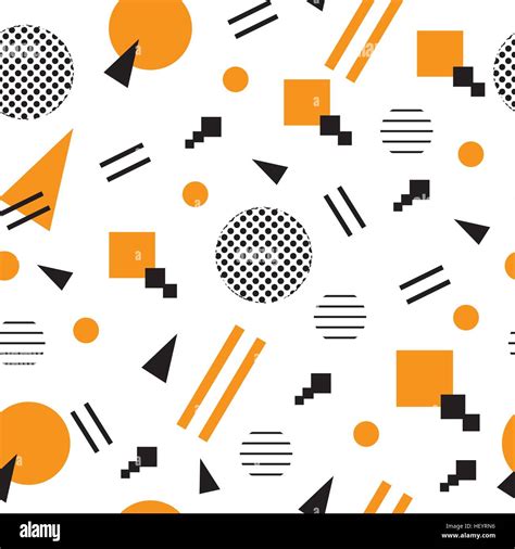 Minimalist Pattern With Geometric Shapes Modern Background Hipster