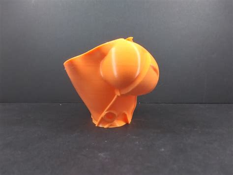 Starfire Boobs 3d Printed Nude Bust Statuette Pencil Holder Etsy