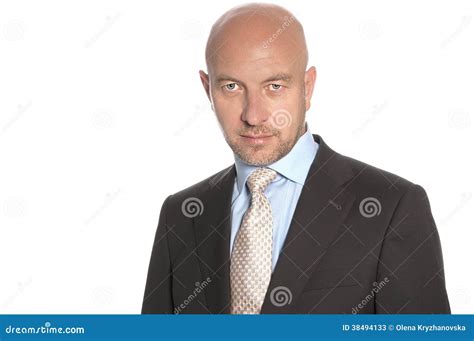 Bald Man In A Suit And Tie Stock Photos Image 38494133
