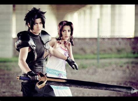 Zack Fair And Aerith Cosplay